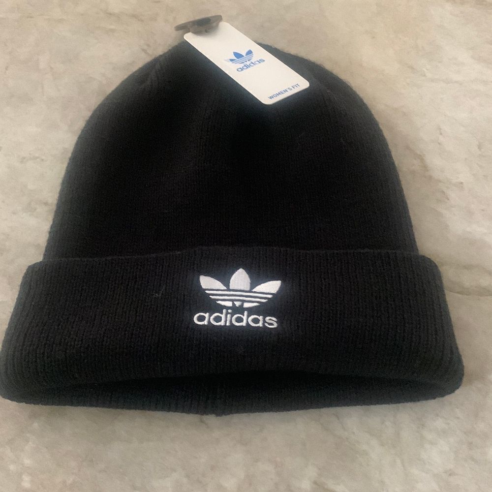 Adidas Black Stocking Hat NWT